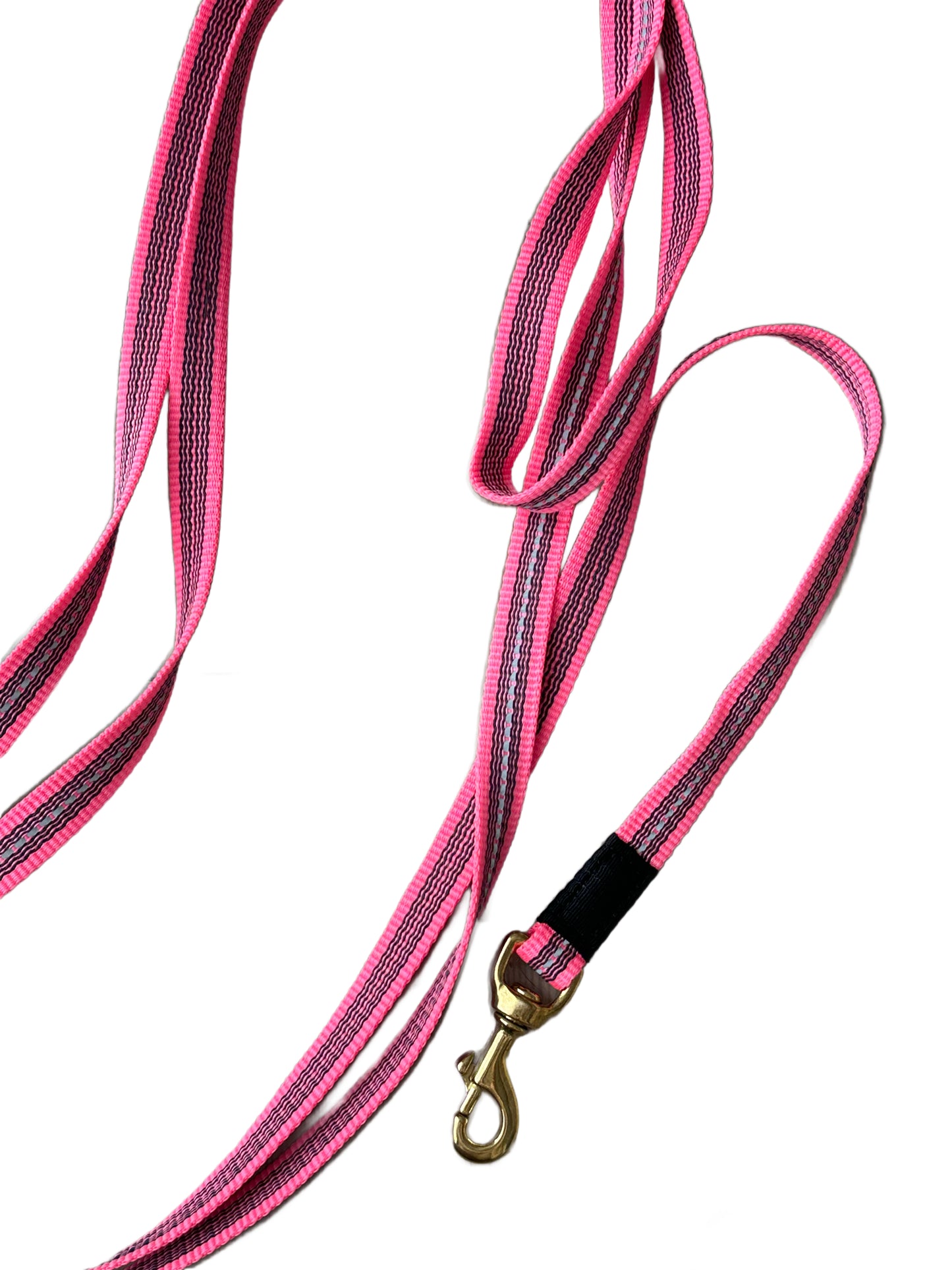 Gumuotas šuns pavadėlis su atšvaitu – neslystantis 20 mm dresūrai