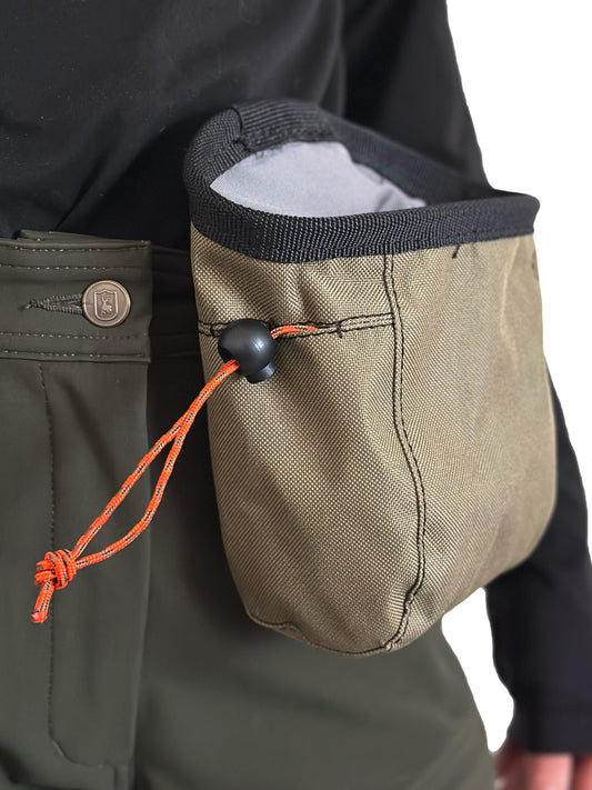 Dresūros krepšys skanėstams